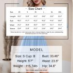 EXLURA Womens Button Down V Neck Dress Long Puff Sleeve Mini Party Dress Ruffle A-Line Cocktail Dresses - Image 6
